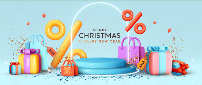 خصومات بمناسبة الكريسماس و العام الميلادي الجديد 2024 